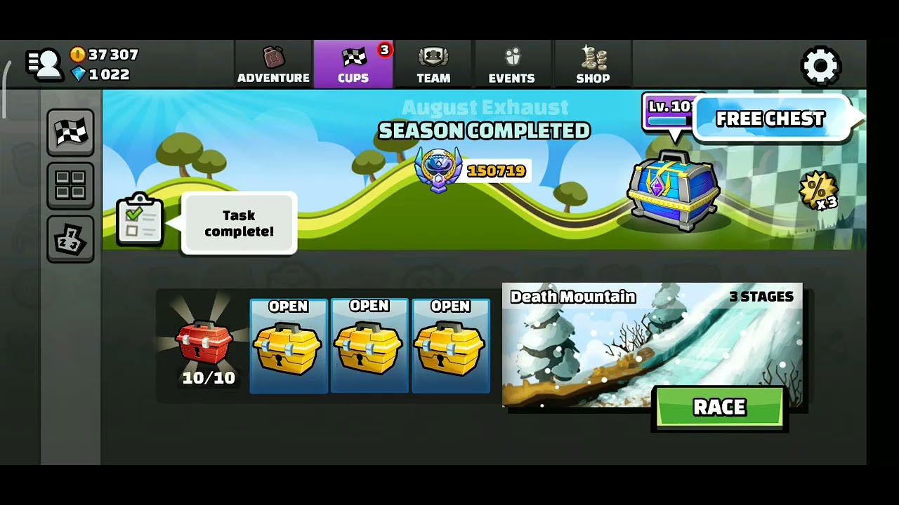 opening season 16 bonus chest Lv 102 HCR2 YouTube