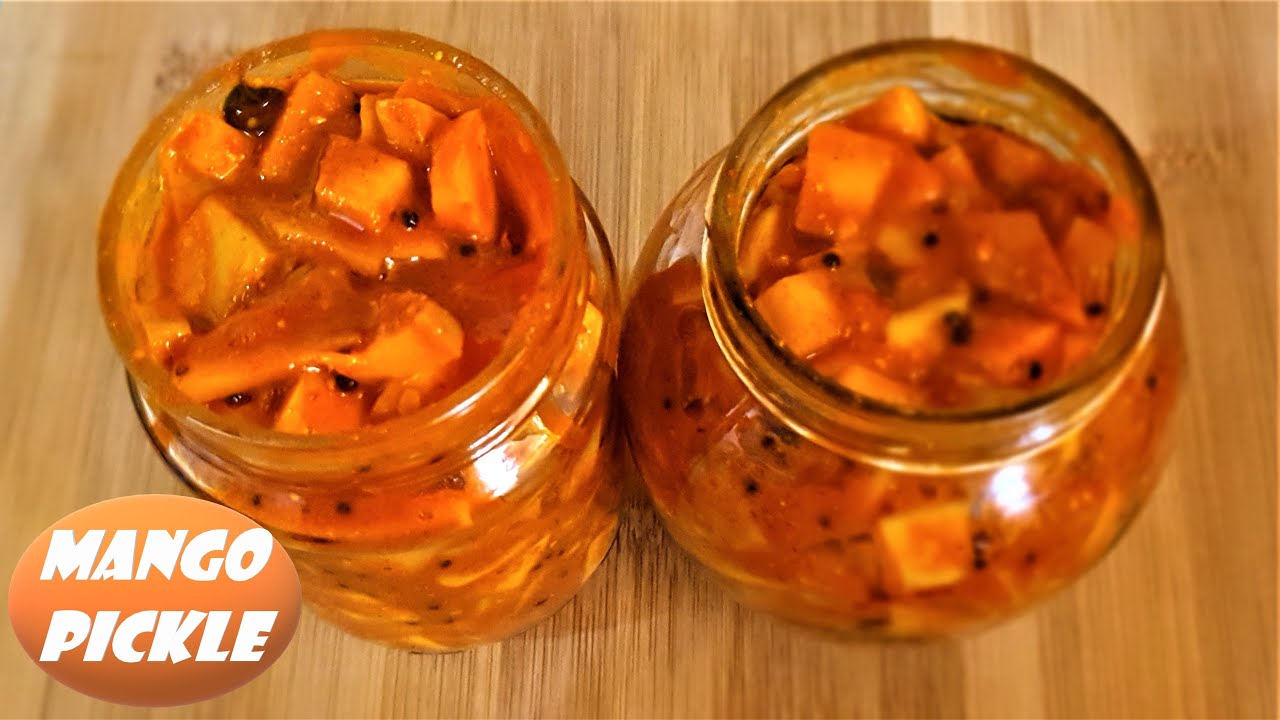 Mango Pickle Kerala Style പച്ച മാങ്ങ അച്ചാർ Easy Recipe YouTube