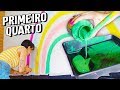 DIÁRIO DA REFORMA#3 - FAZENDO UMA PAREDE ARCO ÍRIS