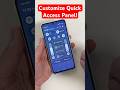 How to Customize Quick Access Panel on Samsung Galaxy with One UI 8.5 #samsungtips #oneui #shorts