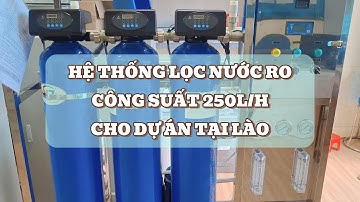 Hệ Thống Lọc Nước RO Công Suất 250l/h - Lọc nước công nghiệp Việt Phát