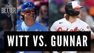 Who’s Better: Bobby Witt Jr. or Gunnar Henderson?