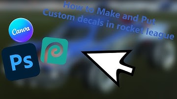 How to Make and put custom Decals for Rocket League