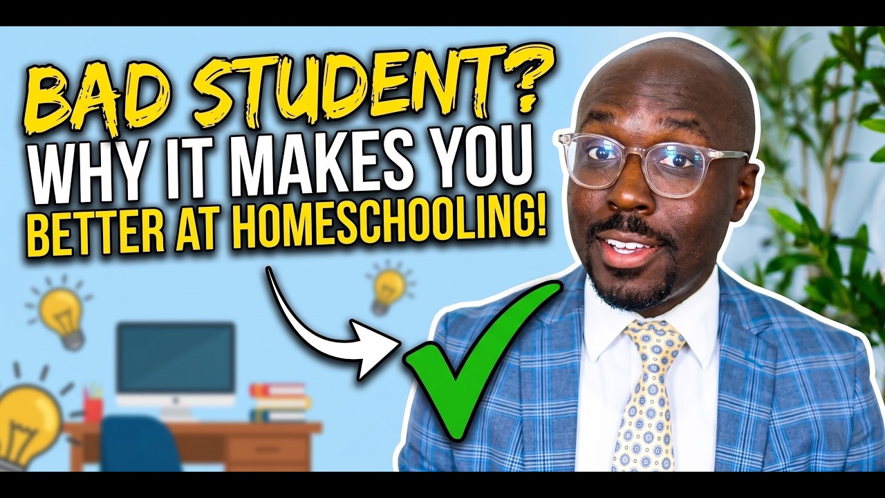 Why Being a Bad Student Might Make You BETTER at Homeschooling - YouTube