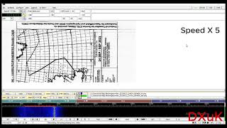 Decoding HF wether fax with yaesu ftdx 10 and Fldigi Step by Step Guide