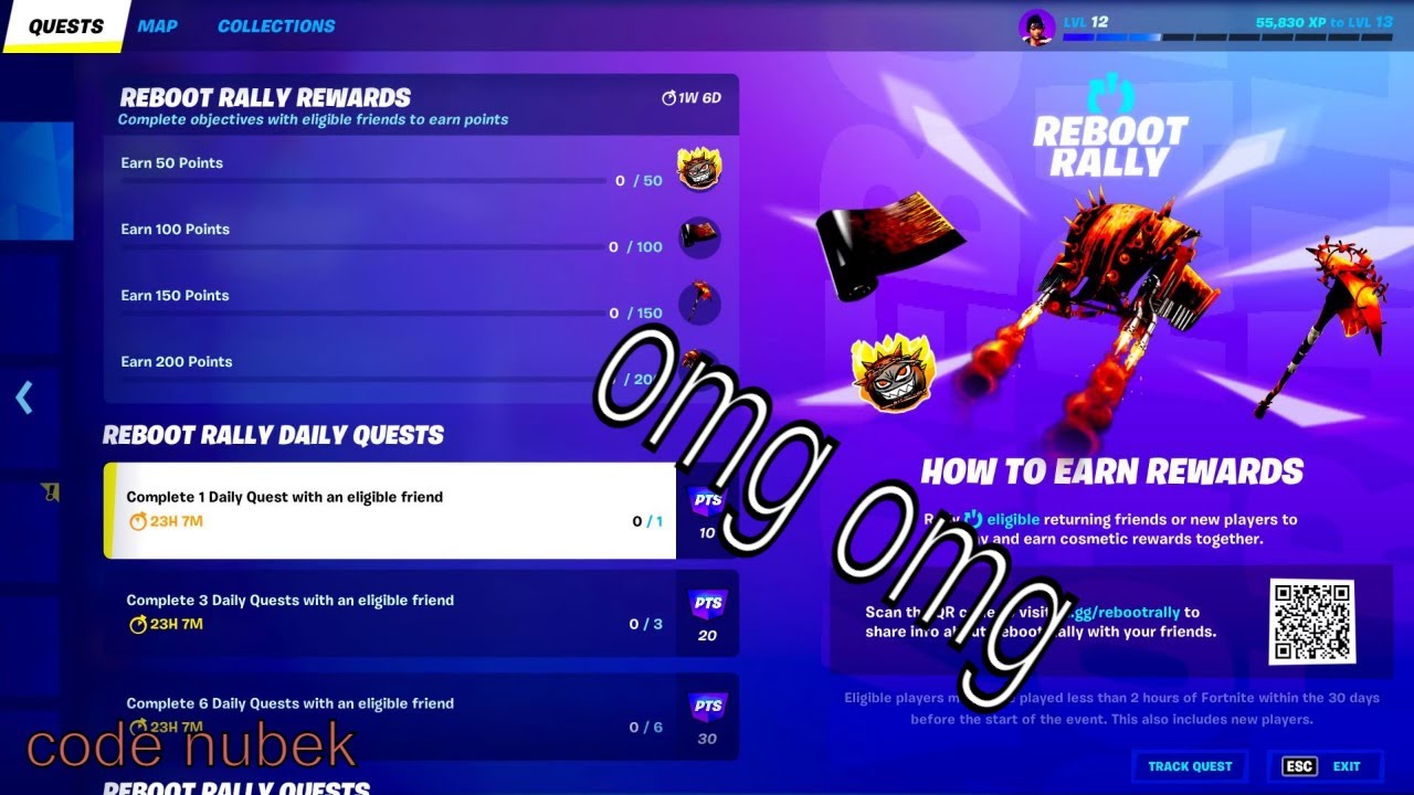 Fortnite Reboot Rally rewards players with free cosmetic items