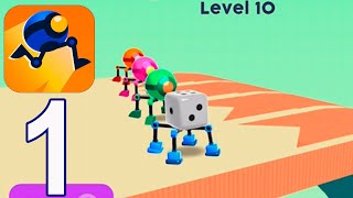 Rolly Legs  - Gameplay Walkthrough Part 1 - Levels 1 - 15(iOS, Android) screenshot 1