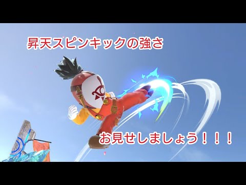 スピンキックの魅力を伝える動画（オナリプ）