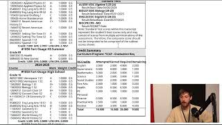 How To Read Your Transcript