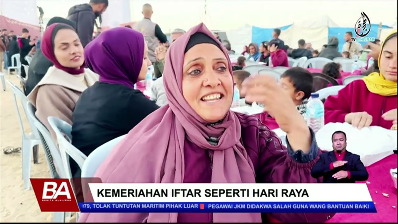 KEMERIAHAN IFTAR SEPERTI HARI RAYA