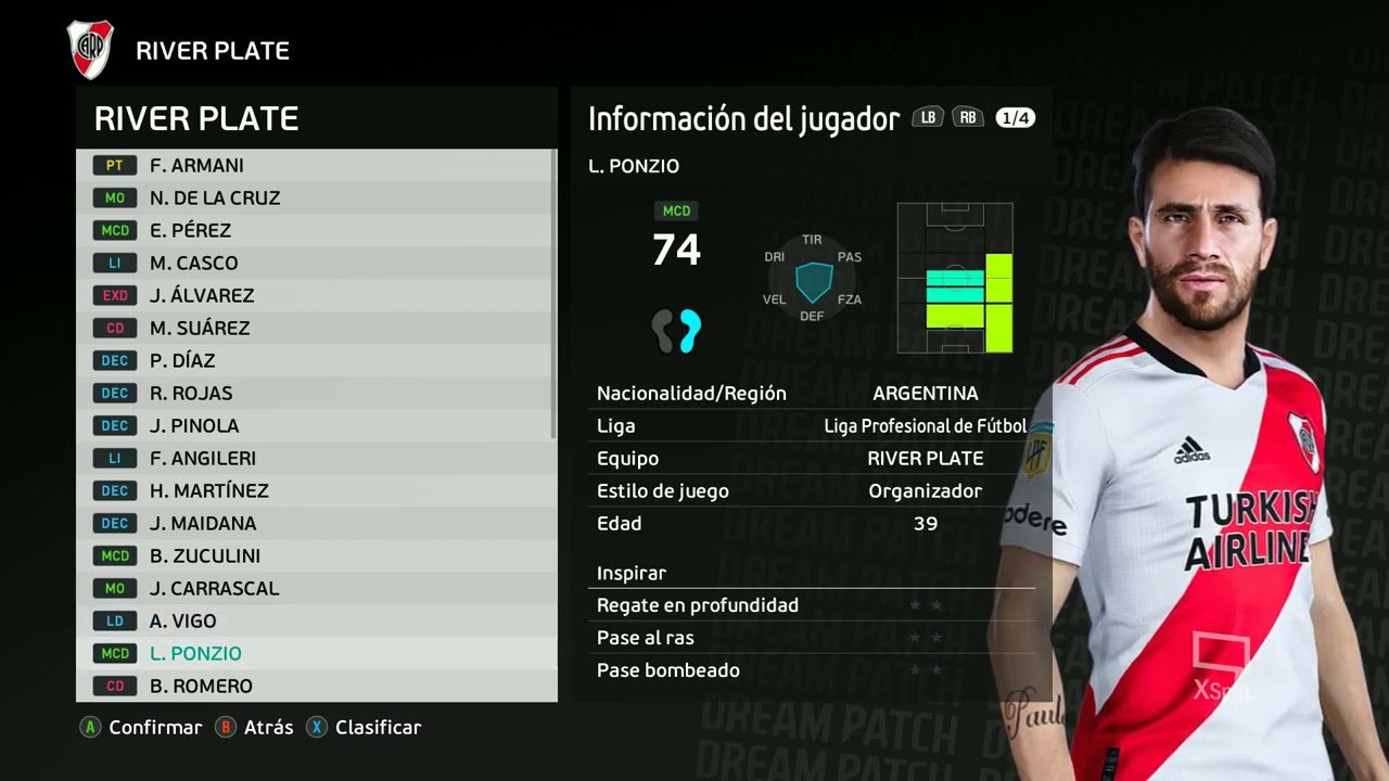 River Plate Season 21/22 Squad, Faces, Stats, Kits