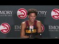 Jalen Johnson Press Conference | Atlanta Hawks Media Day 2023
