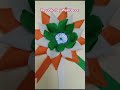 Republicday craft #diybadge #wallhanging #diy #craft #papercraft #shortfeed #short #youtubeshort #yt