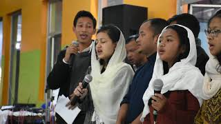 Performing together with the shillong pentecostal youths live held at Nepal, Kathmandu convention.