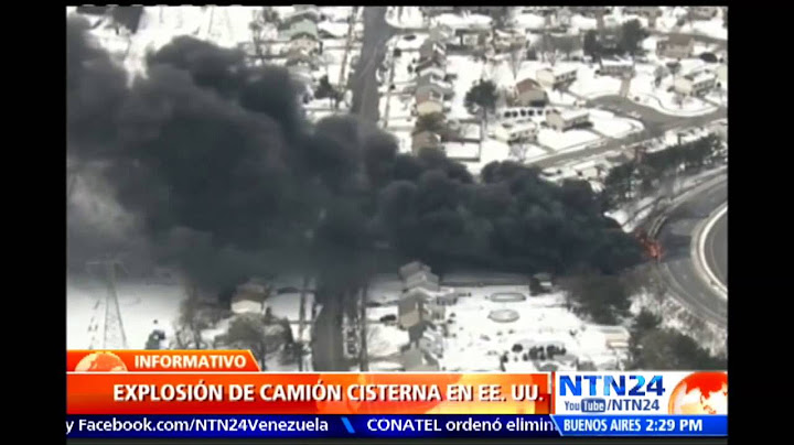 Emergencia en EE.UU.: camión cargado con 10.000 galones de gasolina explota en Nueva Jersey