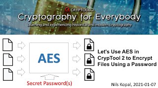 Let's Use AES in CrypTool 2 to Encrypt Files Using a Password screenshot 4