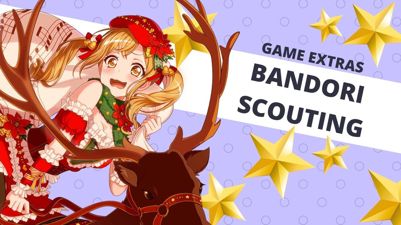 ☆[Game Extras] Bandori - Sparkling Christmas Gatcha 2500 Stars☆