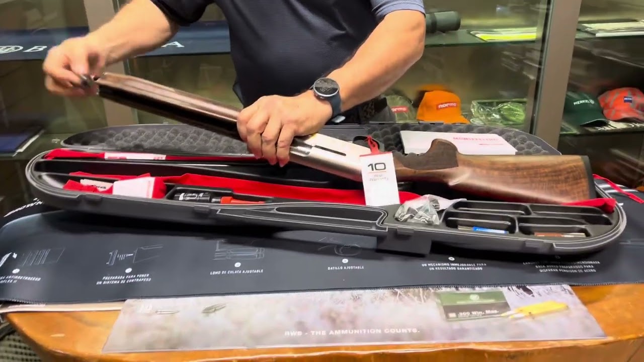 Escopeta benelli montefeltro silver