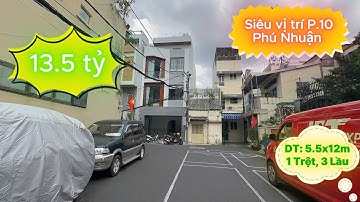 Siêu Vị Trí HXH Đặng Văn Ngữ DT 5.5X12 Nhà mới full nội thất – Giá chỉ 13,5 Tỷ TL