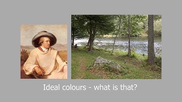 Goethe and the ideal colours