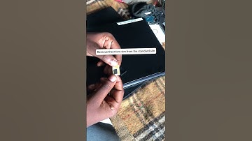 Insert sim into Dell laptop #shorts #short #dell #shortvideo #dellsupport