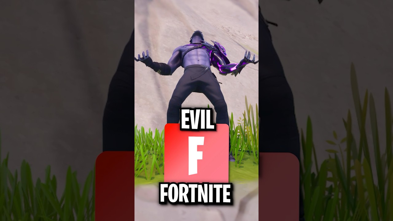 This YouTuber downloaded evil Fortnite 😈