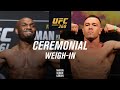 UFC 268: Ceremonial Weigh-in