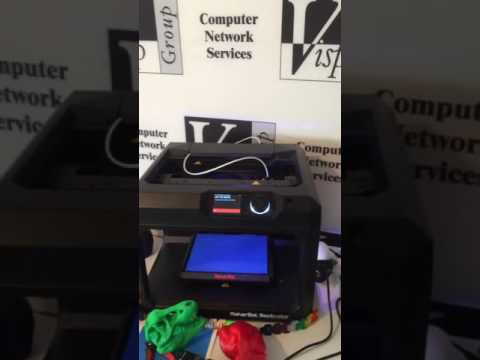 Updating FIRMWARE using your MakerBot 3D printer home screen