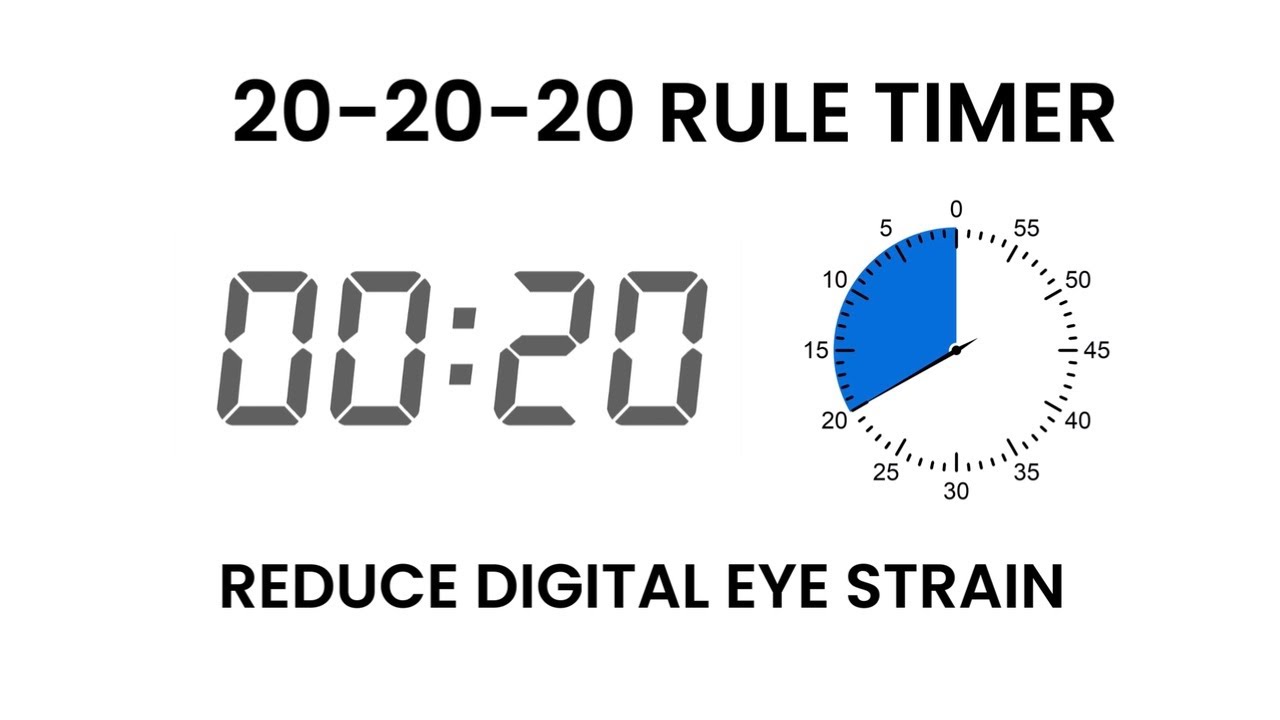 20-20-20 Rule Timer  ||  Gentle Alarm