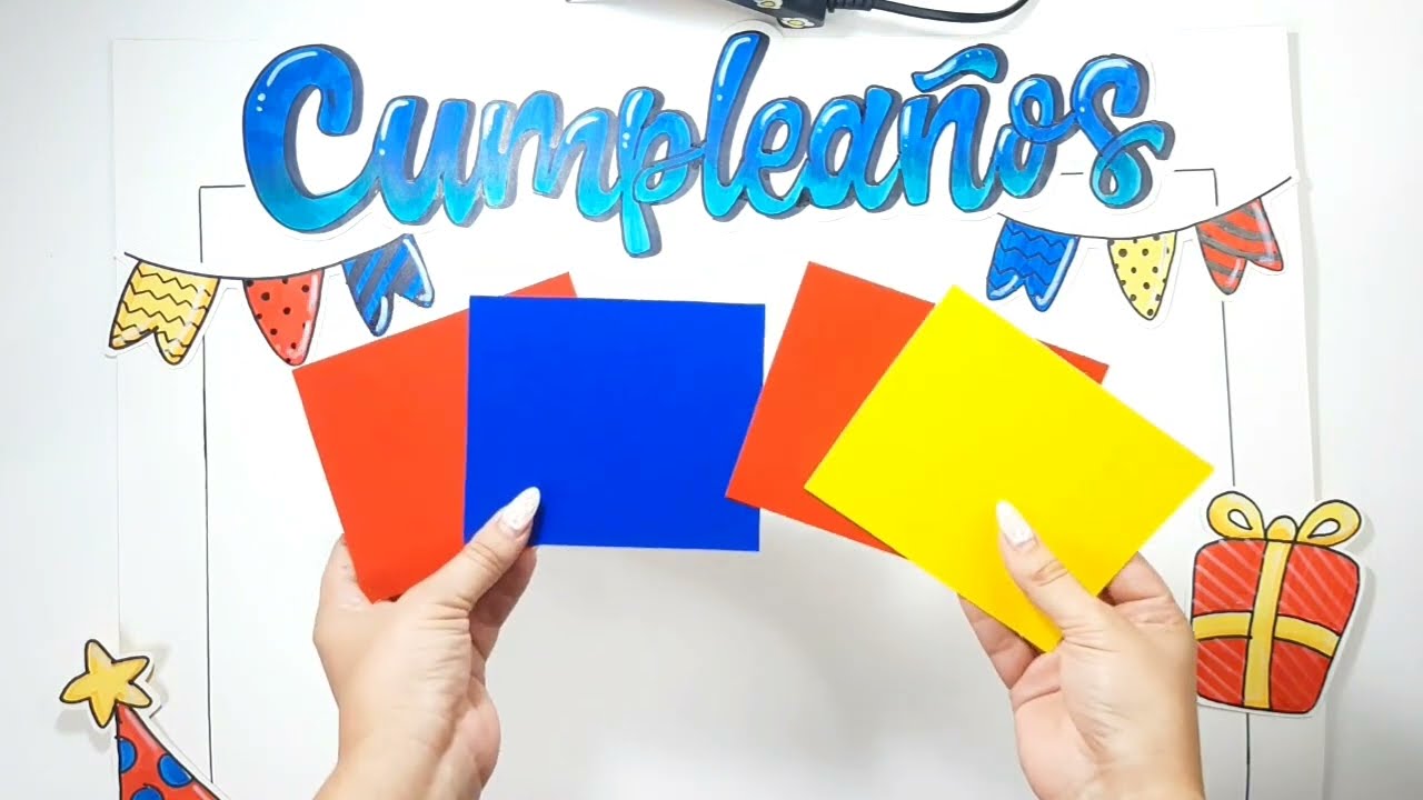 CARTEL / MURAL DE CUMPLEAÑOS - Cumpleañeros del mes | Marialis