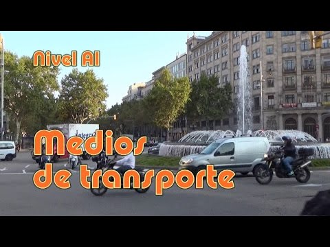 Medios de transporte. Nivel A1