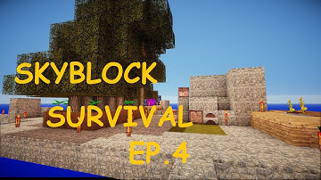 Skyblock EP.4 - Going To The Nether!!