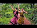 Shree vighnarajam bhaje dance cover by keerthana herala vaidehi herala  beauty of kasaragod sarees