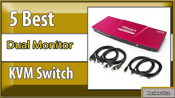 ✅ 5 Best Dual Monitor KVM Switch New Model 2023