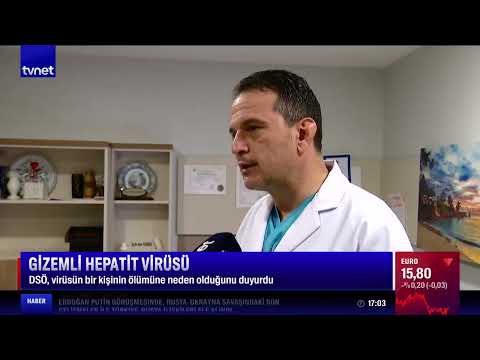 Gizemli Hepatit Vakaları, TV NET Canlı Yayını, Prof. Dr. Onur Yaprak