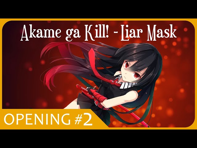 Cat Trumpet Akame Ga Kill Liar Mask Opening 2 Ã¢ã«ã¡ãæ¬ã