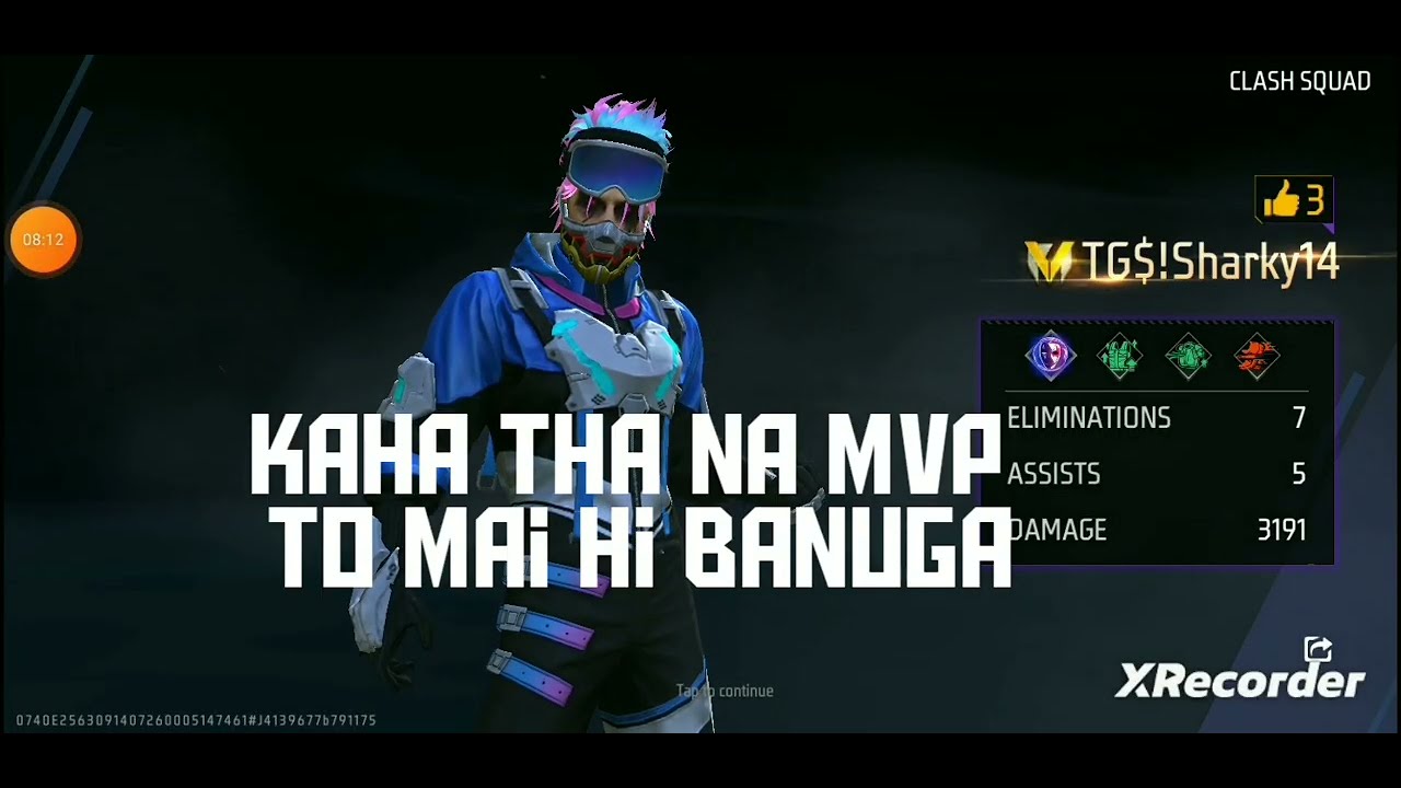 OP Gameplay In CS Ranked...FF OP Gameplay...Clash Squad Rank...destruction!dude!