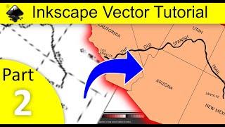 Trace Image in Inkscape - Recreate a Trail Map - Part 2