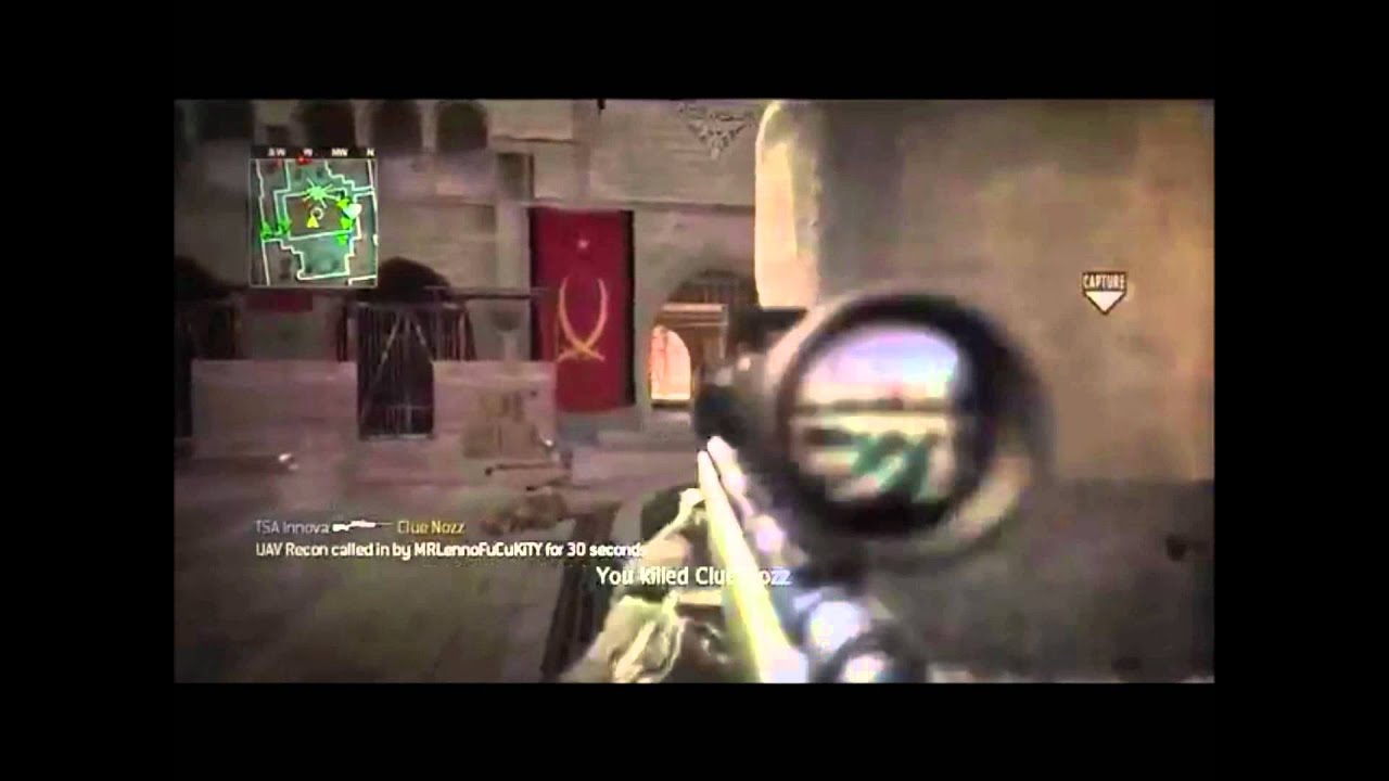 Sick KillFeed Quick Scope - CoD4