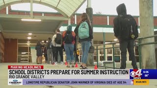 School districts prepare for summer instruction