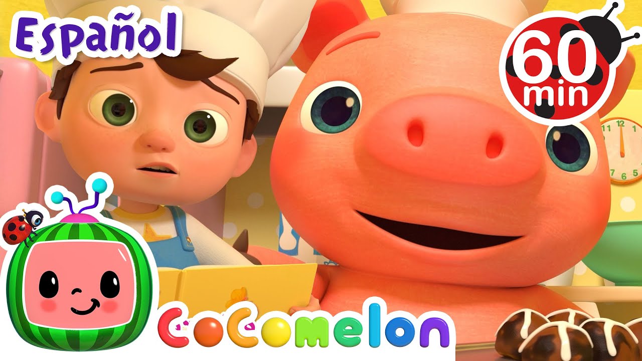 Cocinando con el chanchito! | CoComelon y los animales 🍉| Caricaturas para niños | Español Latino