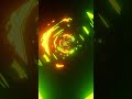 #shorts VJ #loop NEON Bokeh Green Orange Metallic Sci-Fi #abstract  #Background Video RGB Light 4k