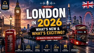 London in 2026 — The Future, Atmosphere, and Hidden Life of the City | English Learning Podcast