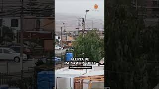 📢📢 ALERTA DE TSUNAMI EN CHILE | Así sonaban las alarmas de evacuación