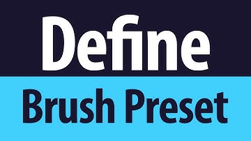 How to Define Brush in Photoshop CC - Turn ANY IMAGE Into a Custom Photoshop BRUSH