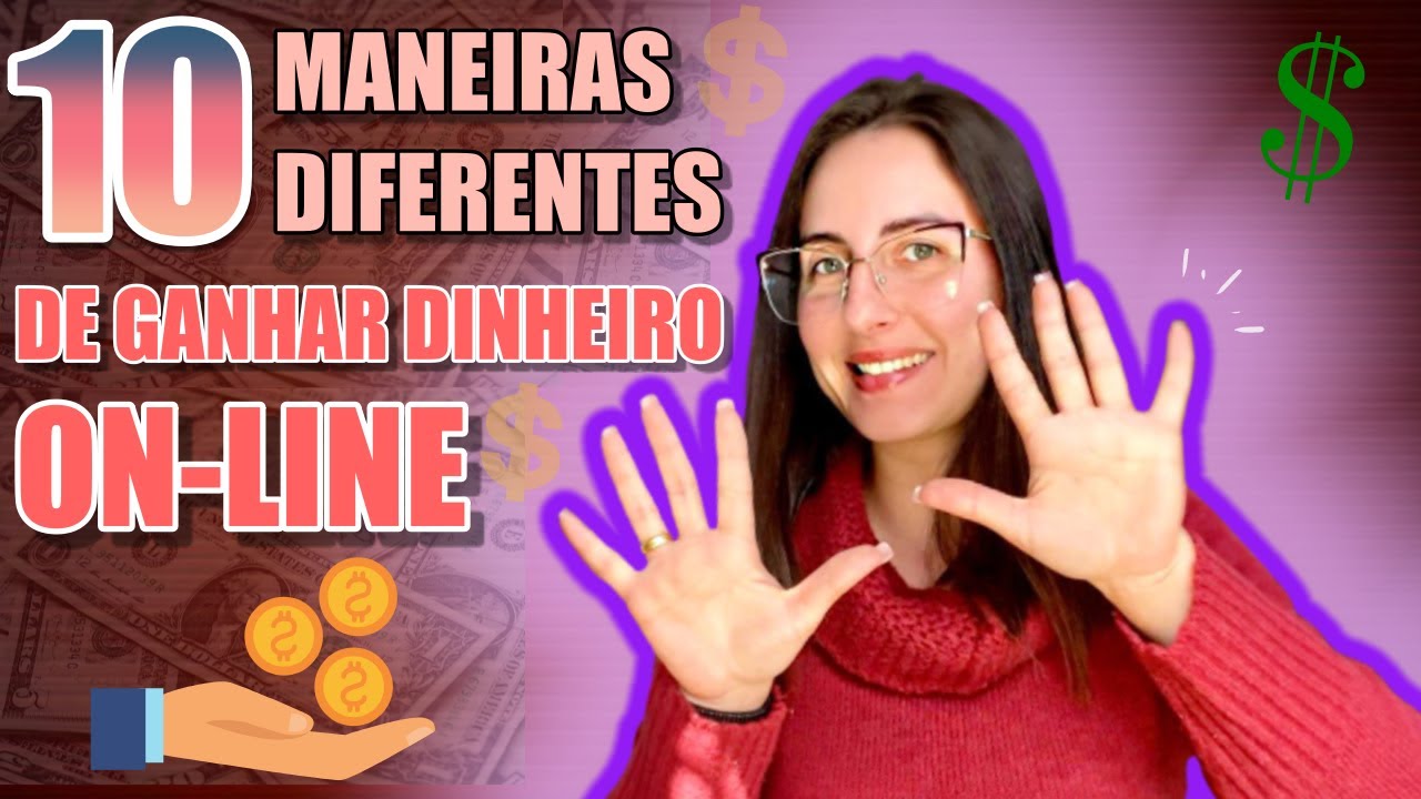 10 FORMAS DIFERENTES DE TRABALHAR, FAZER RENDA NA INTERNET FORMA ON-LINE | QUALQUER PESSOA CONSEGUE