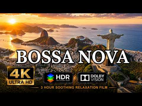 Bossa Nova Jazz 2026 ☕🌴 Relaxing Brazilian Jazz for Coffee, Work & Chill 🎶 Aerials of Greece (No AI)