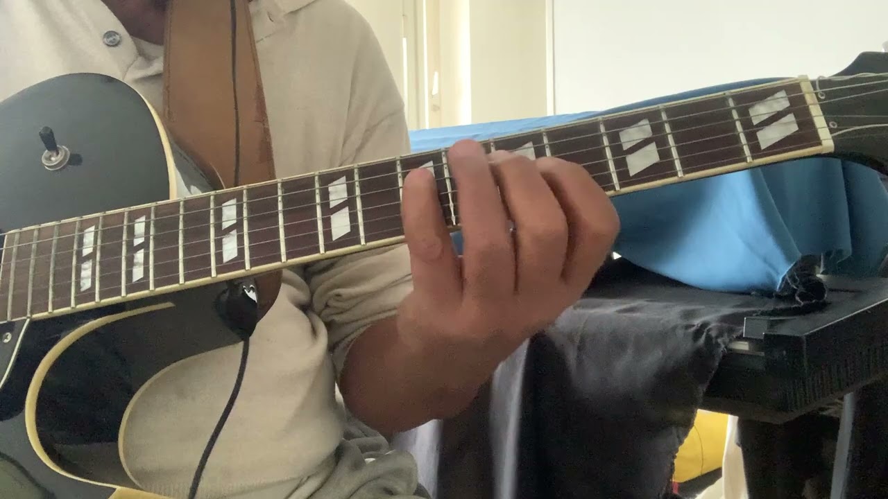 Урок №206: Упражнение №4 по доминантсептаккорду на курсе джазовой гитары