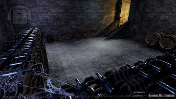 Krezk Abbey of St. Markovia Wine Cellar Scenery Demo | Curse of Strahd | Beneos Animated Maps