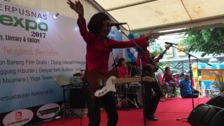 T-Koes Band live @Perpusnas Expo 2017. Jakarta, 17 Mei 2017